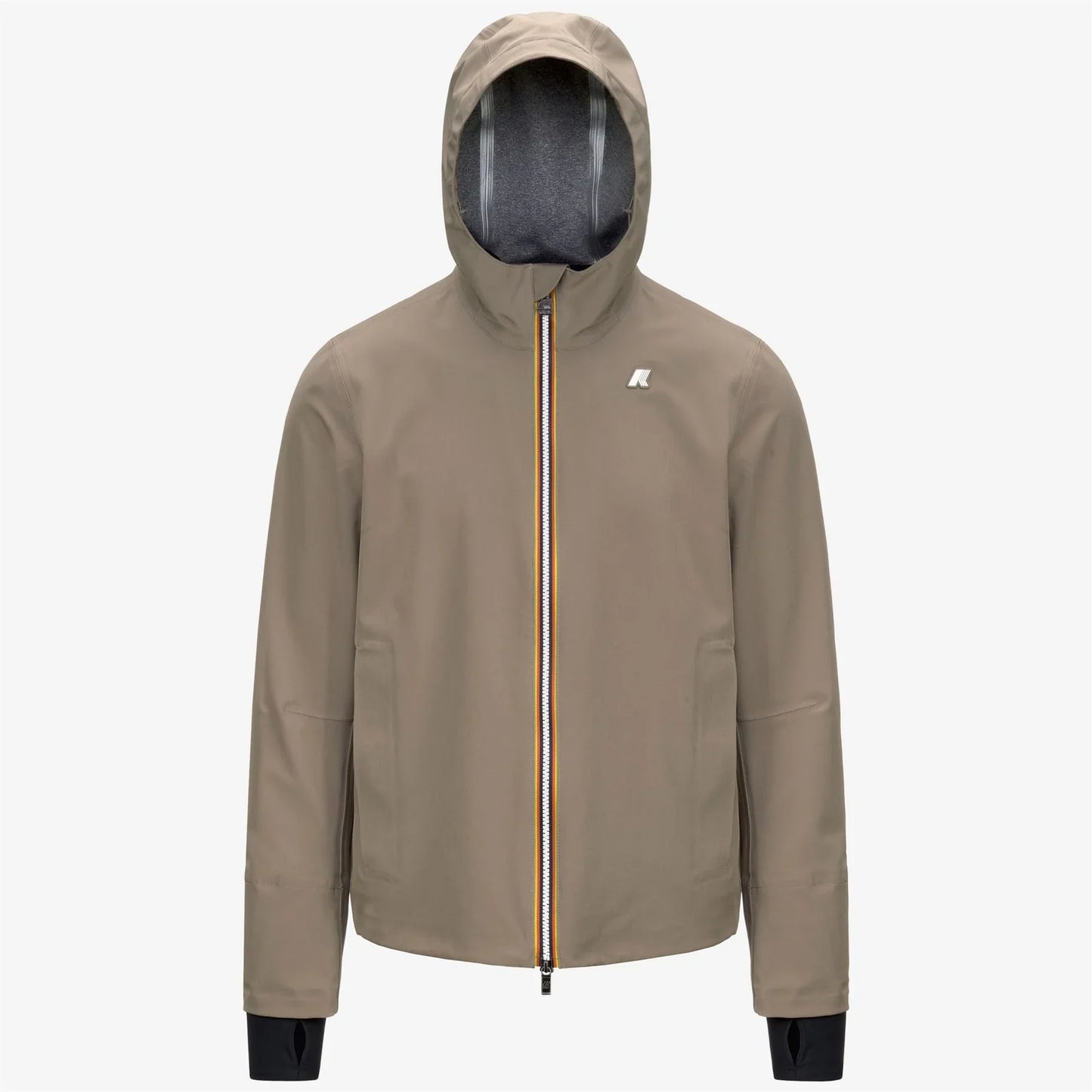 GIUBBINO KWAY UOMO JACKO BONDED - MARRONE